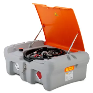 Transportank Mobile Easy pick-up 210 L med lokk