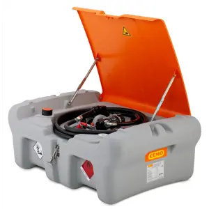 Transportank Mobile Easy pick-up 210 L med lokk