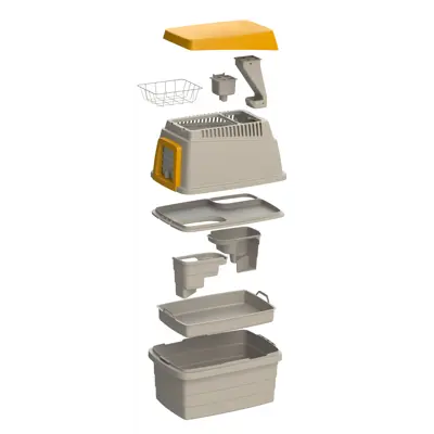 Kaninhus Bunny Base komplett sett, bilde 3