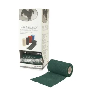 Flexbandasje selvheftende grønn