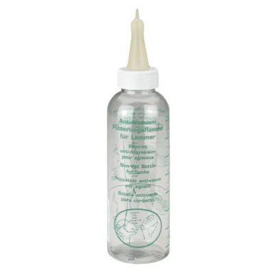 Flaske antivakuum og myk smokk