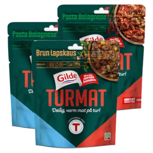Turmat 2 pasta bolognese og 1 lapskaus 120 g