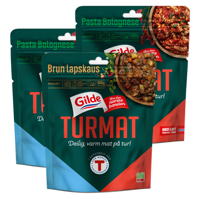 Turmat 2 pasta bolognese og 1 lapskaus 120 g