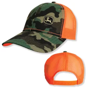 Caps camo/oransje