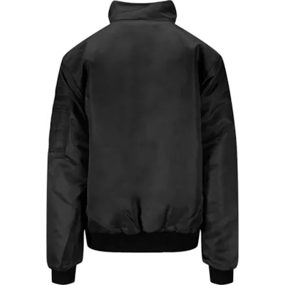 Pilotjakke med pels svart, bilde 2