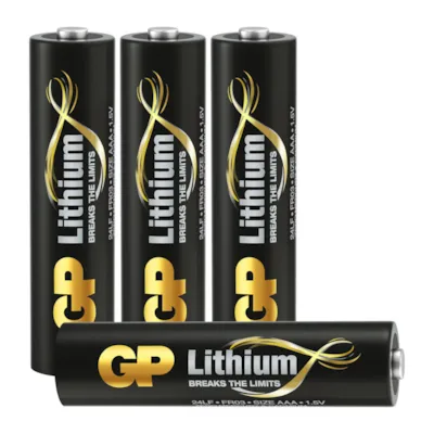 Litium batteri AAA 4 pk, bilde 2