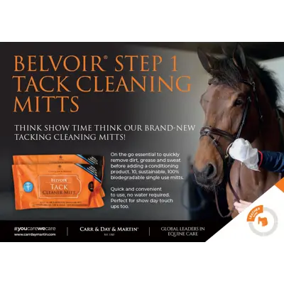 Belvoir Tack Cleaner Mitts 10 stk, bilde 3