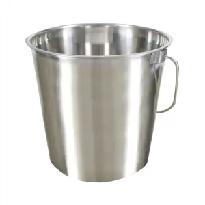 Rustfri bøtte 8,5 L