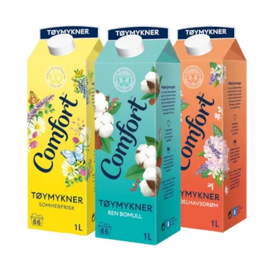 Tøymykner kit 1 Middelhavsdrøm, 1 Ren Bomull og 1 Sommerfrisk