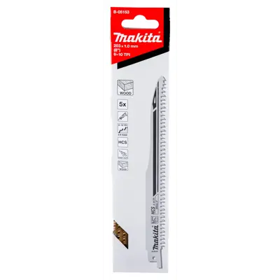 Bajonettsagblad tre 203 mm 5 stk, bilde 2