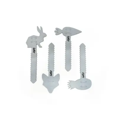 Refleksfigur grå 4 pk
