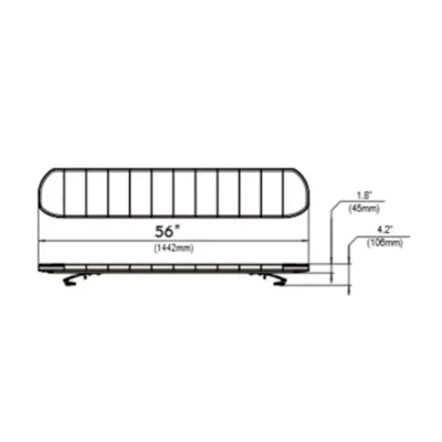 Lysbjelke LED 144 cm, bilde 2
