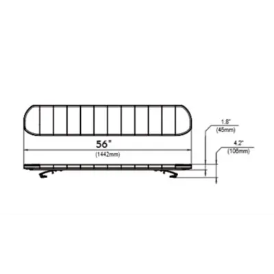 Lysbjelke LED 144 cm, bilde 2
