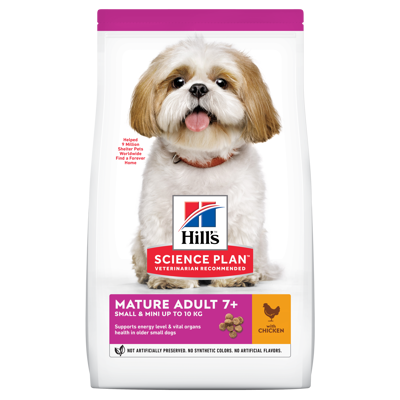 Hundefôr Small & Mini Mature Adult 7+ Kyllling 3 kg