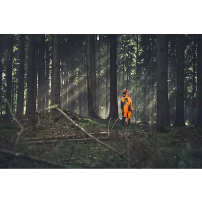 Skogsjakke Advance ShellTec orange, bilde 4