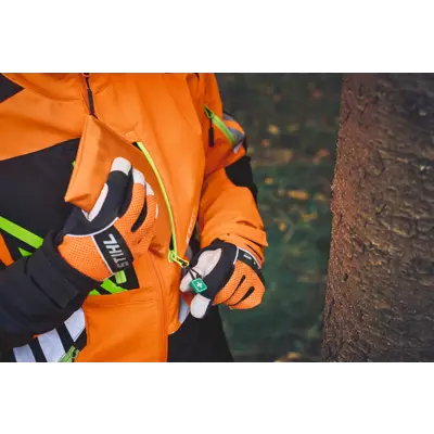 Skogsjakke Advance ShellTec orange, bilde 3