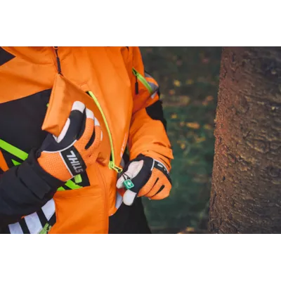 Skogsjakke Advance ShellTec orange, bilde 3