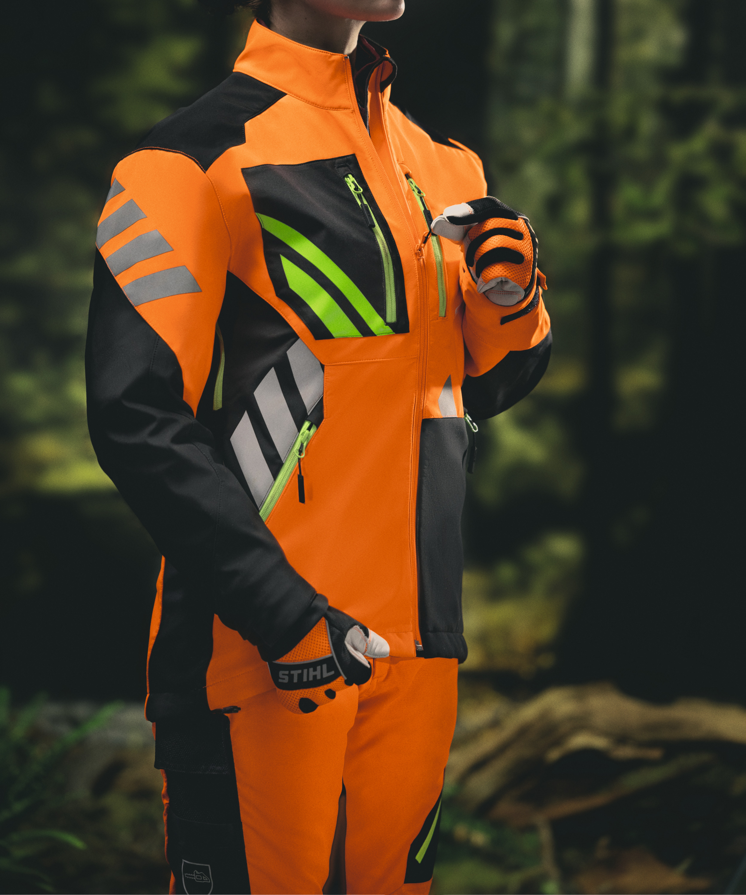 Skogsjakke Advance ShellTec orange | Stihl | Felleskjøpet