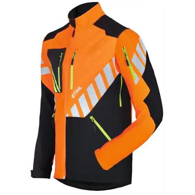 Skogsjakke Advance ShellTec orange