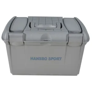 Pussekasse 41x25x25 cm sølvgrå