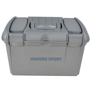 Pussekasse 41x25x25 cm sølvgrå