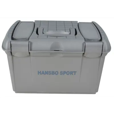 Pussekasse 41x25x25 cm sølvgrå