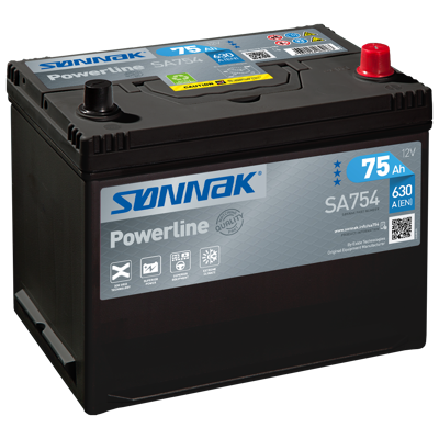 Bilbatteri powerline SA754