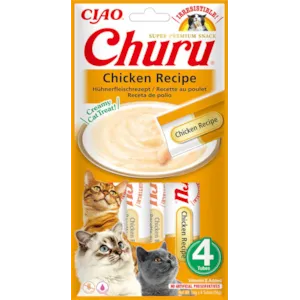 Kattesnacks puré kylling 4x14 g