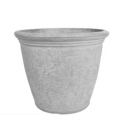 Blomsterpotte Santo grå