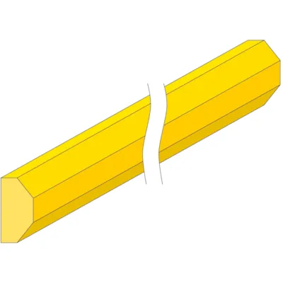 Tverrligger lasket åttekantet 100x3500 mm, bilde 2