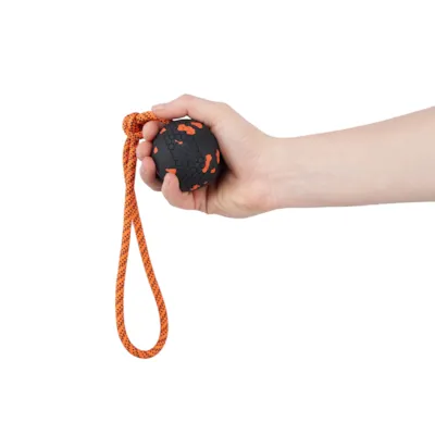 Hundeleke ball på tau D60 mm, bilde 3