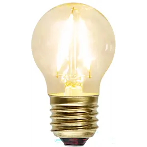 Lyspære LED Decoration G45 E27 klar 1.5W