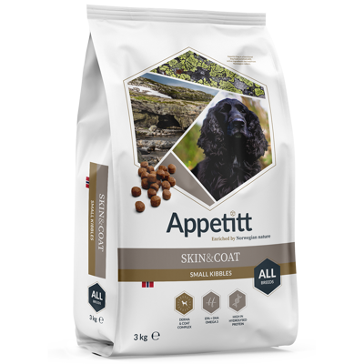 Hundefôr Skin & Coat 3 kg