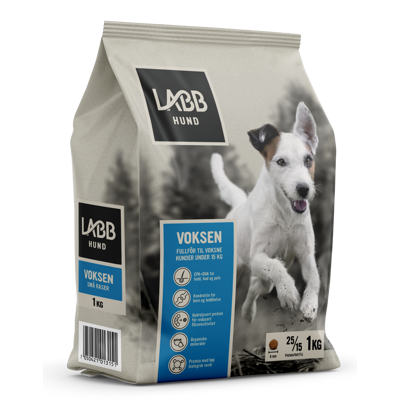 Hundefôr Voksen små hunder 1 kg
