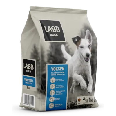 Hundefôr Voksen små hunder 1 kg