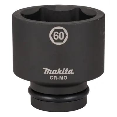 Kraftpipe kort Impact Black 60 mm 1"