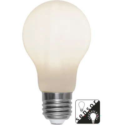 Lyspære LED Opaque Frost A60 E27 Sensor 4.5W