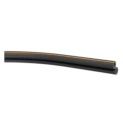 Pulsslange dobbel gummi 7,6 x 240 mm