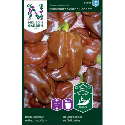 Frø chilipepper Chocolate Scotch Bonnet