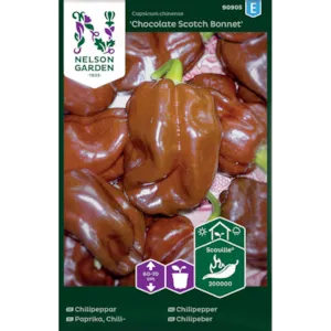Frø chilipepper Chocolate Scotch Bonnet