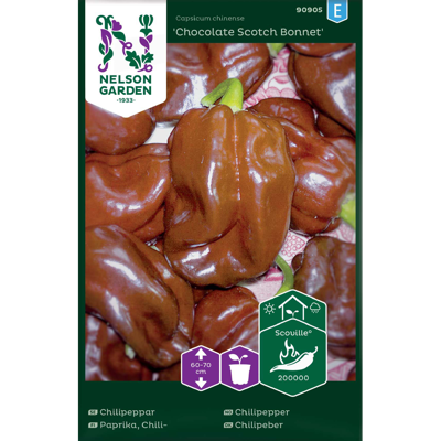 Frø chilipepper Chocolate Scotch Bonnet