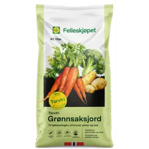 Torvfri Grønnsaksjord 40 L