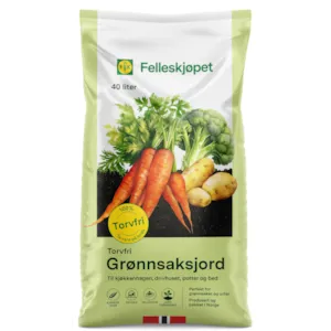 Torvfri Grønnsaksjord 40 L