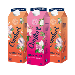 Tøymykner kit 2 Middelhavsdrøm og 1 Midtsommernatt