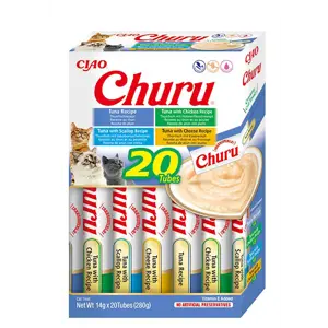 Kattesnacks puré tunfisk varianter 20x14 g