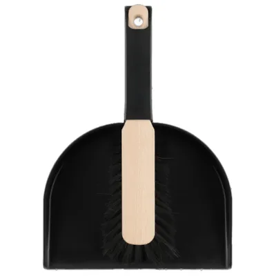 Håndfeiebrett sett svart