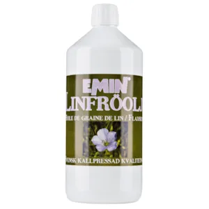 Linfrøolje til hest