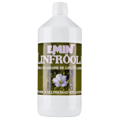 Linfrøolje til hest