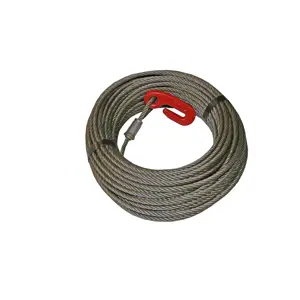 Ståltau med krok 7,76 t