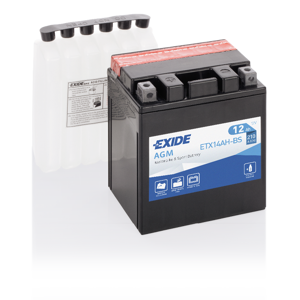 MC batteri AGM ETX 14AH-BS